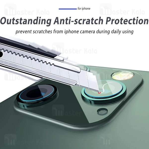 محافظ لنز دوربین شیشه ای موبایل آیفون Apple iPhone 11 / 11 Pro / 11 Pro Max