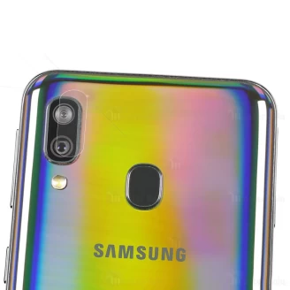 محافظ لنز دوربین شیشه ای موبایل سامسونگ Samsung Galaxy A40 2019 / A405