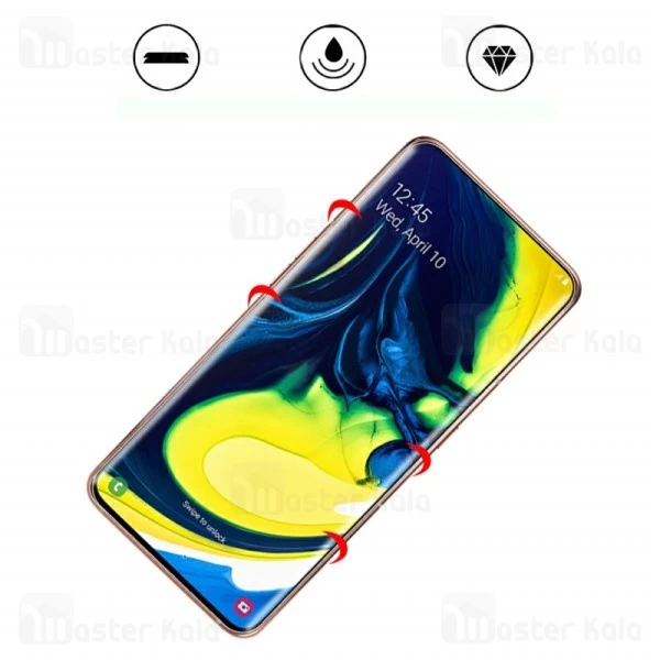محافظ نانو Samsung Galaxy A80 Full Screen Protector