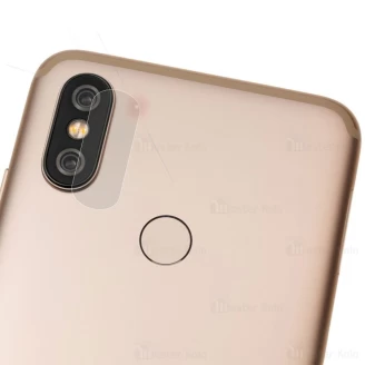 محافظ لنز دوربین شیشه ای موبایل شیائومی Xiaomi Mi A2 / Mi 6x