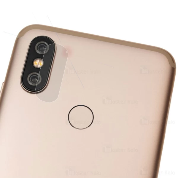 محافظ لنز دوربین شیشه ای موبایل شیائومی Xiaomi Mi A2 / Mi 6x