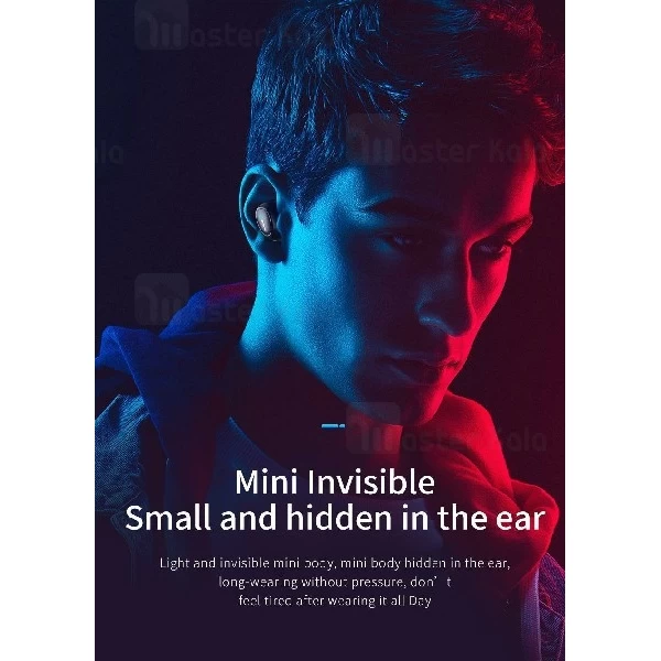 هندزفری بلوتوث دو تایی اوی AWEI T6C Bluetooth Earphone به همراه داک شارژ