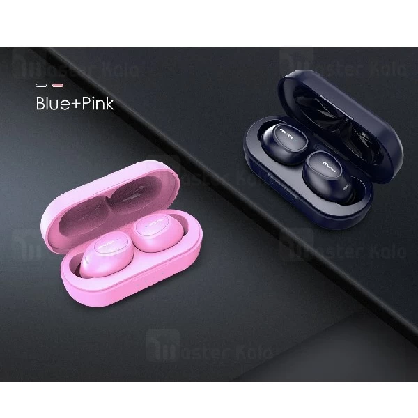 هندزفری بلوتوث دو تایی اوی AWEI T6C Bluetooth Earphone به همراه داک شارژ