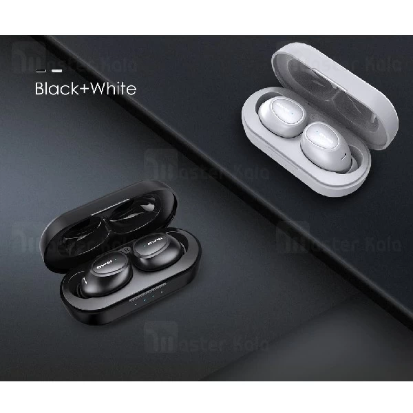 هندزفری بلوتوث دو تایی اوی AWEI T6C Bluetooth Earphone به همراه داک شارژ