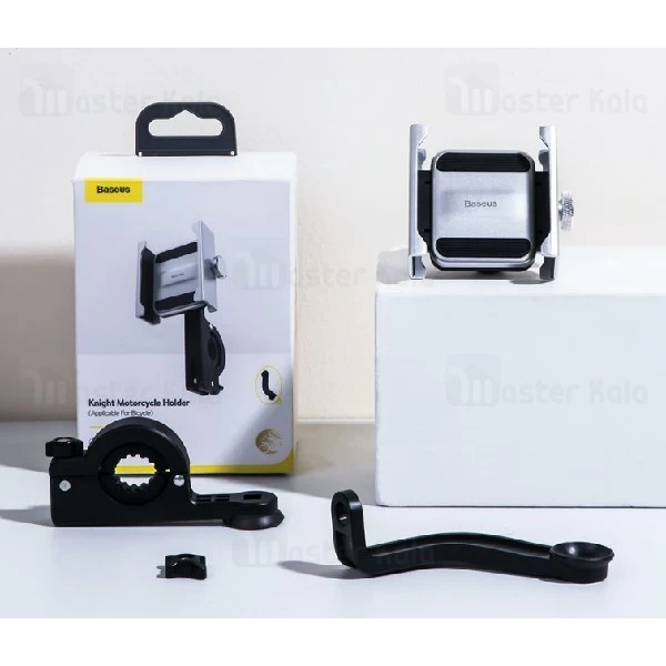 هولدر دوچرخه و موتور بیسوس Baseus Knight Motorcycle CRJBZ-01 ابعاد 4 تا 6.5 اینچ