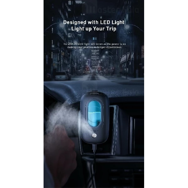 هولدر و دستگاه بخور سرد بیسوس Baseus Mini Spaceship Car Holder DHMNC-01