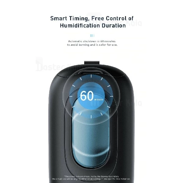 هولدر و دستگاه بخور سرد بیسوس Baseus Mini Spaceship Car Holder DHMNC-01