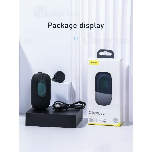 هولدر و دستگاه بخور سرد بیسوس Baseus Mini Spaceship Car Holder DHMNC-01