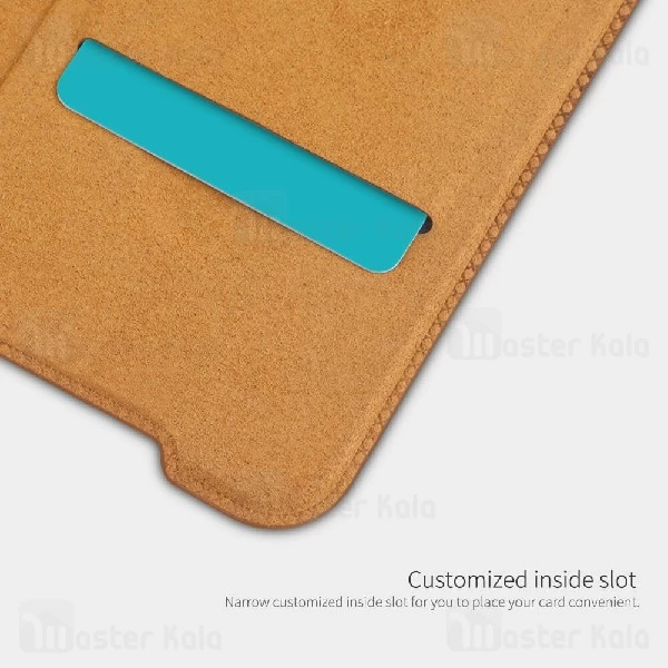 کیف چرمی نیلکین شیائومی Xiaomi Mi 9 Pro Nillkin Qin Leather Case