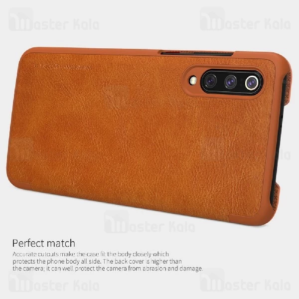 کیف چرمی نیلکین شیائومی Xiaomi Mi 9 Pro Nillkin Qin Leather Case