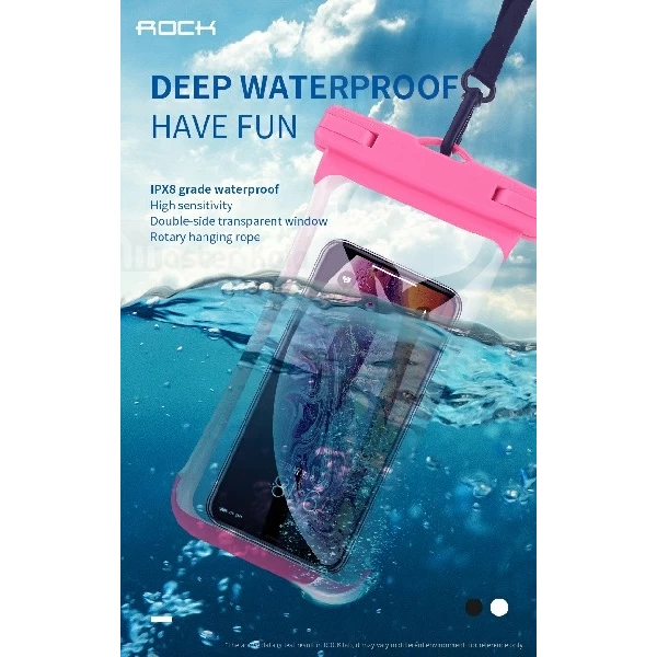 کیف ضد آب راک Rock RST1034 Mobile Phone Waterproof Bag دارای بند آویز