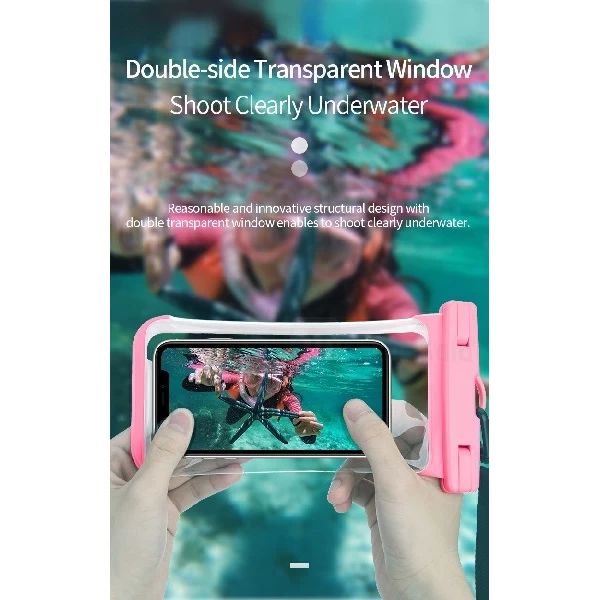 کیف ضد آب راک Rock RST1034 Mobile Phone Waterproof Bag دارای بند آویز