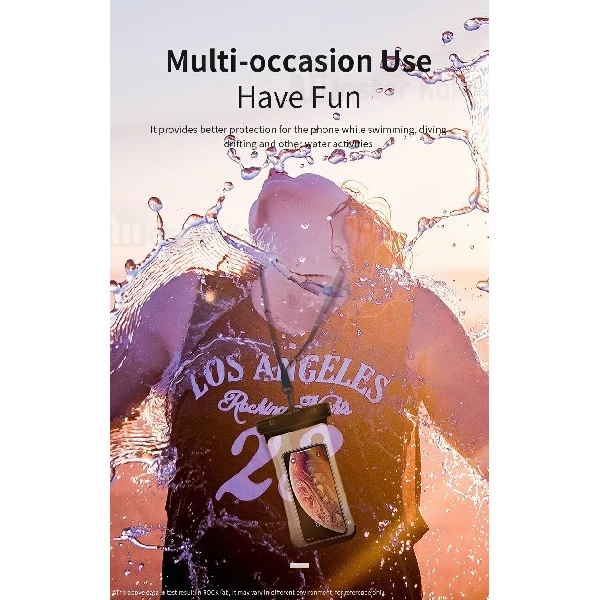 کیف ضد آب راک Rock RST1034 Mobile Phone Waterproof Bag دارای بند آویز