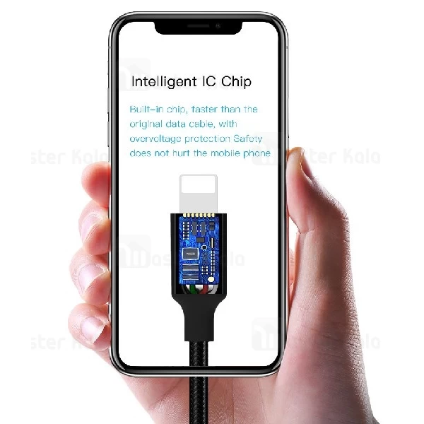 کابل Type C به لایتنینگ یسیدو Yesido CA30 Data Cable توان 2.4 آمپر