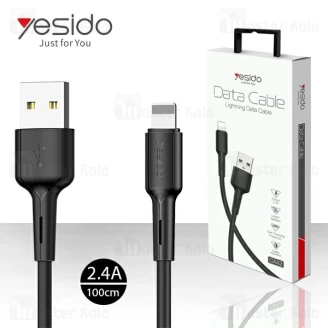 کابل لایتنینگ یسیدو Yesido CA42 Lightning Cable توان 2.4 آمپر