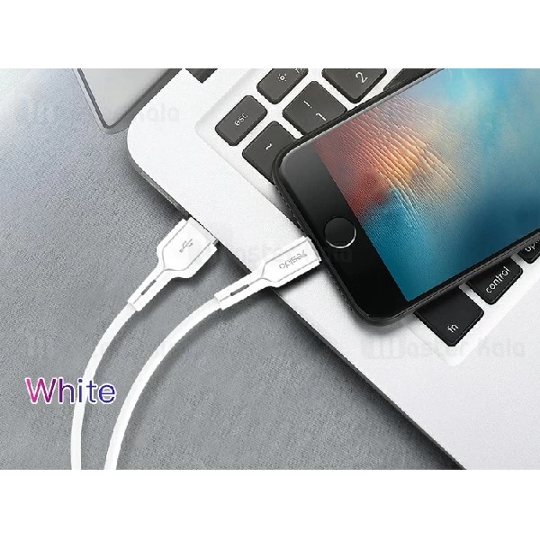 کابل لایتنینگ یسیدو Yesido CA42 Lightning Cable توان 2.4 آمپر