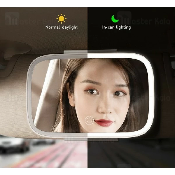 آینه چراغ دار بیسوس Baseus Delicate Queen Car Touch CRBZJ01 مناسب اتومبیل