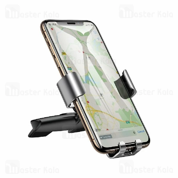هولدر بیسوس Baseus Metal Age Gravity Car Mount SUYL-J01 قابلیت نصب بر روی درگاه CD