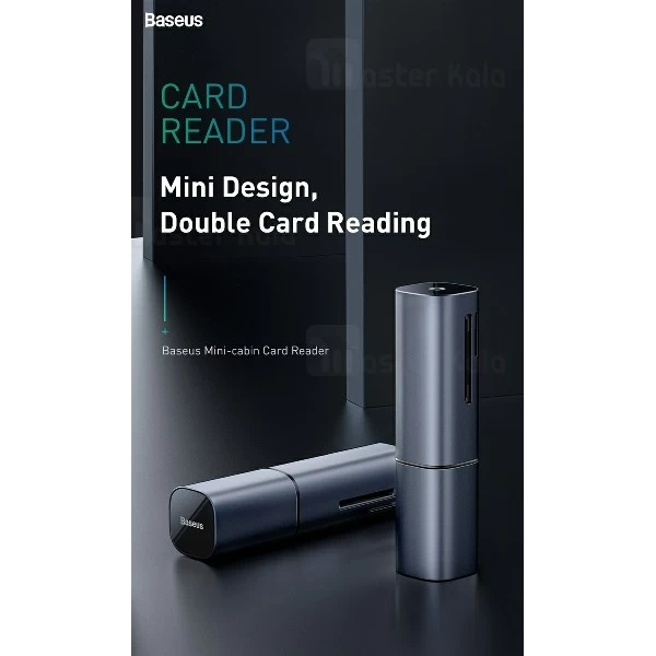 رم ریدر OTG بیسوس Baseus mini-cabin card reader CADKQ-A0G