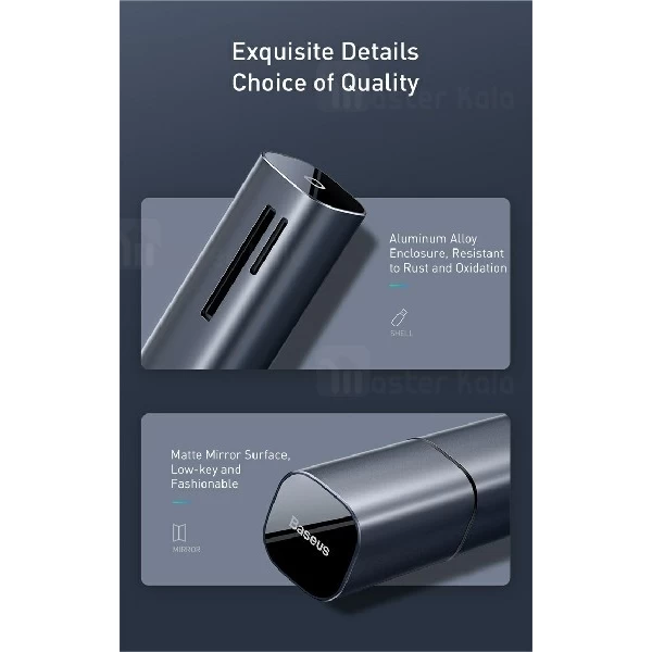 رم ریدر OTG بیسوس Baseus mini-cabin card reader CADKQ-A0G