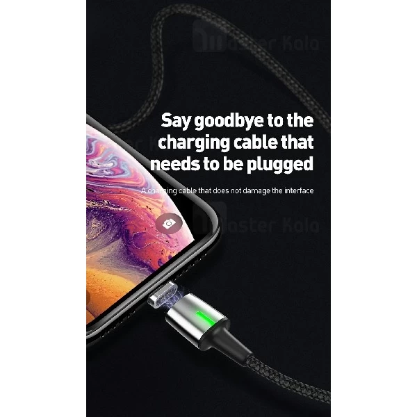 کابل سه کاره بیسوس Baseus Zinc Magnetic Cable Kit 3 in 1 2A TZCAXC-B01