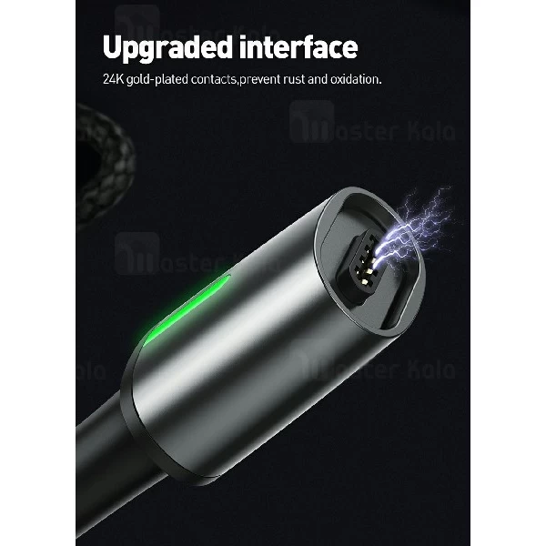 کابل سه کاره بیسوس Baseus Zinc Magnetic Cable Kit 3 in 1 2A TZCAXC-B01