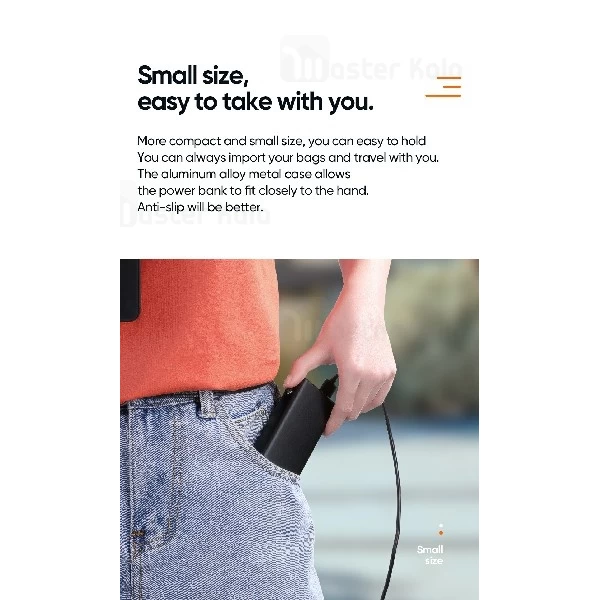 پاوربانک 10000 فست شارژ جویروم Joyroom D-M223 Sailing PD QC3.0 توان 3 آمپر