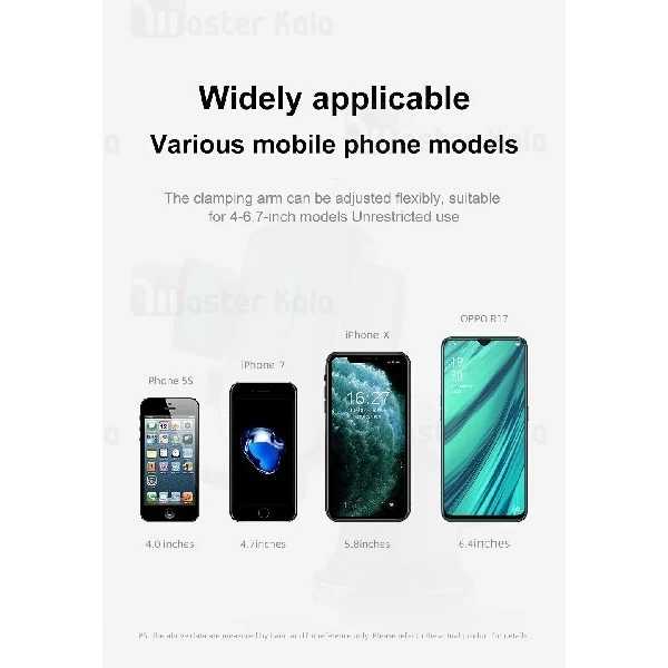 پایه نگهدارنده و هولدر جویروم Joyroom JR-OK3 Car Holder مناسب گوشی 4 تا 6.7 اینچ