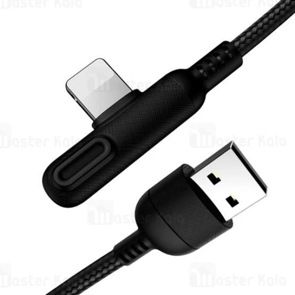 کابل لایتنینگ جویروم Joyroom S-M392 Baige Led Cable توان 2.4 آمپر طول 1.2 متر