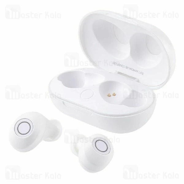 هندزفری بلوتوث دو تایی مومکس Momax BT1 Bluetooth Earbuds به همراه داک شارژ