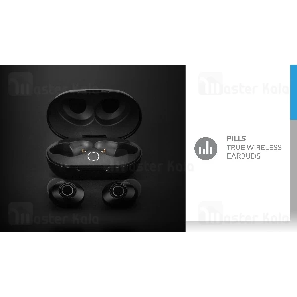 هندزفری بلوتوث دو تایی مومکس Momax BT1 Bluetooth Earbuds به همراه داک شارژ