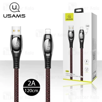 کابل لایتنینگ یوسمز Usams US-SJ368 U36 Data Cable دارای نمایشگر دیجیتال