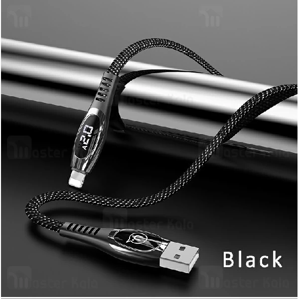 کابل لایتنینگ یوسمز Usams US-SJ368 U36 Data Cable دارای نمایشگر دیجیتال