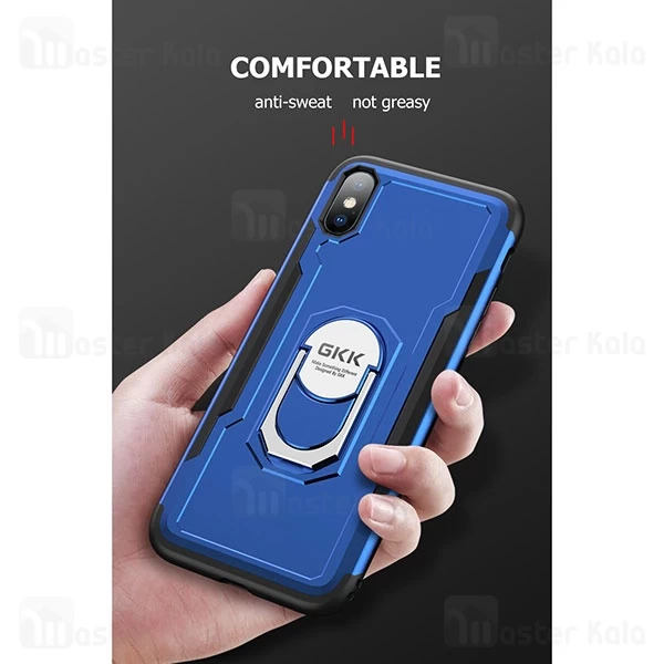 گارد محافظ انگشتی آیفون Apple iPhone X / XS GKK Armor Ring