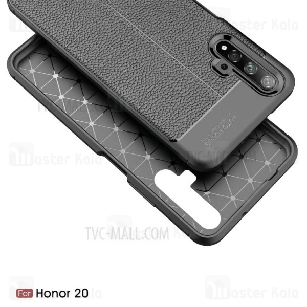 قاب طرح چرم Huawei Honor 20 Auto Focus Jelly Case