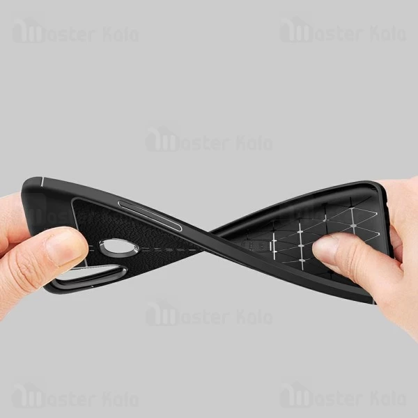 قاب محافظ ژله ای طرح چرم سامسونگ Samsung Galaxy A01 / A015 Auto Focus