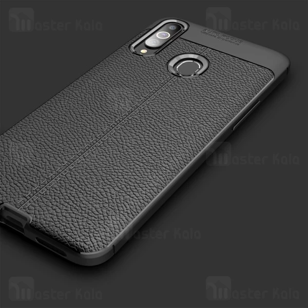 قاب طرح چرم Samsung Galaxy A20s / A207 Auto Focus Jelly Case