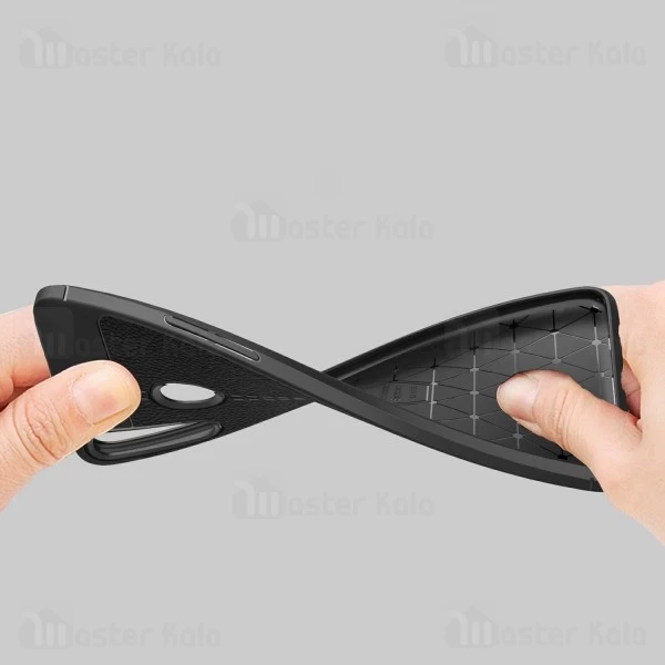 قاب طرح چرم Samsung Galaxy A20s / A207 Auto Focus Jelly Case