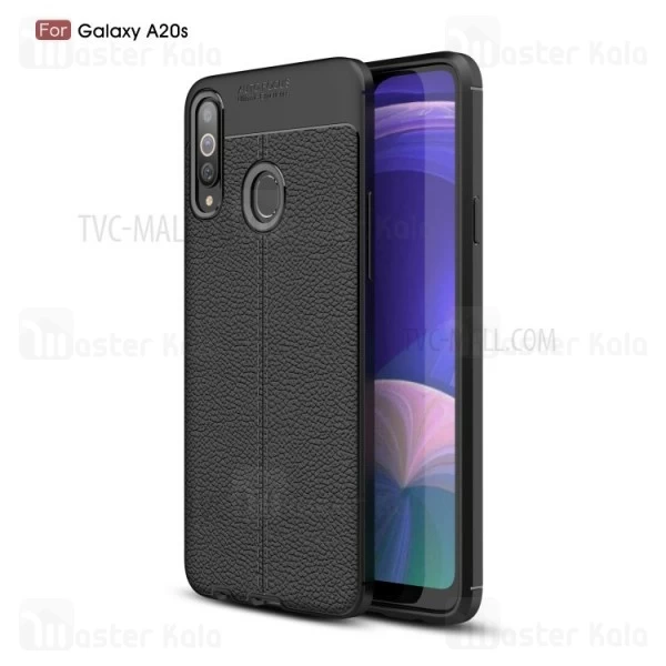 قاب طرح چرم Samsung Galaxy A20s / A207 Auto Focus Jelly Case