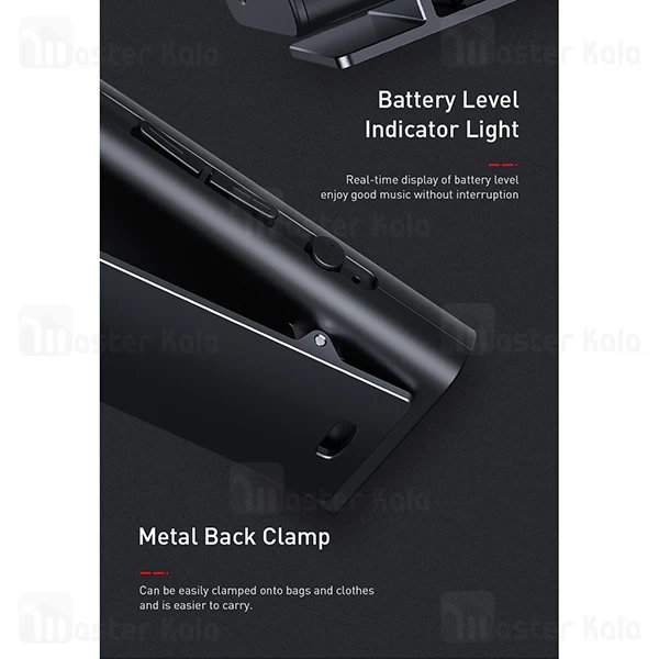 گیرنده صوتی بلوتوثی بیسوس Baseus BA03 Immersive Virtual 3D Wireless Audio Receiver