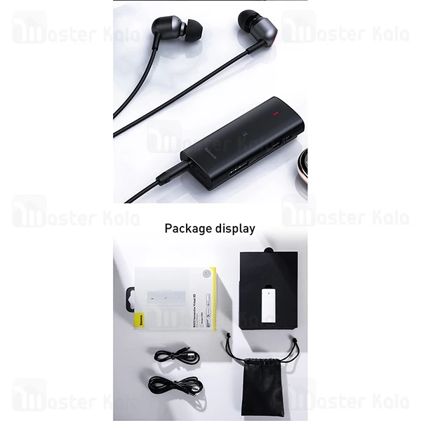 گیرنده صوتی بلوتوثی بیسوس Baseus BA03 Immersive Virtual 3D Wireless Audio Receiver