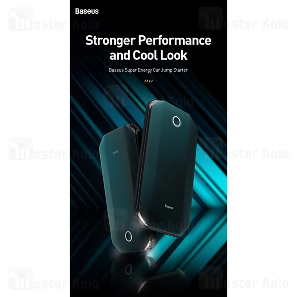 پاوربانک و جامپ استارتر Baseus CRJS01-01 Super Energy Car Jump Starter 8000mAh PowerBank