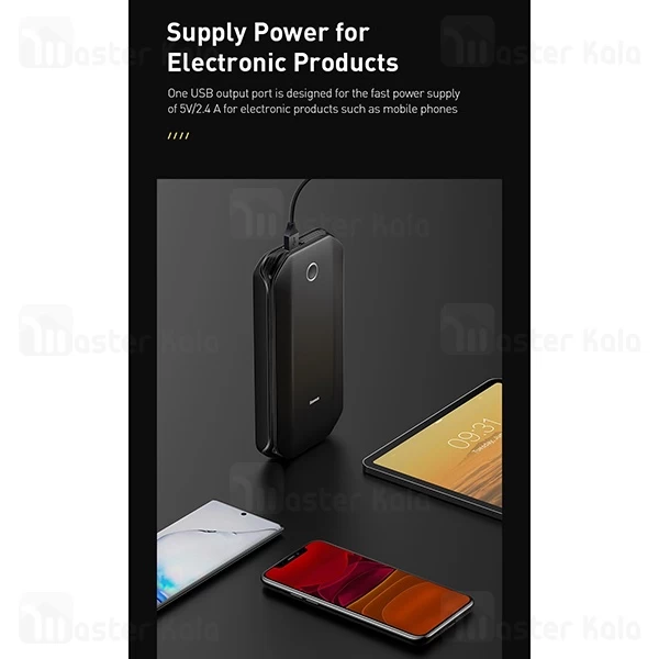 پاوربانک و جامپ استارتر Baseus CRJS01-01 Super Energy Car Jump Starter 8000mAh PowerBank