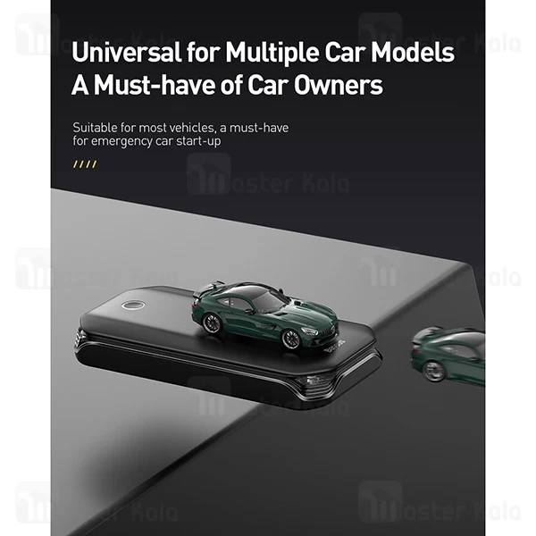 پاوربانک و جامپ استارتر Baseus CRJS01-01 Super Energy Car Jump Starter 8000mAh PowerBank