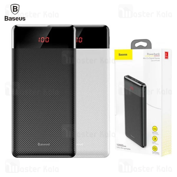 پاوربانک 10000 بیسوس Baseus Mini Cu Digital Display PPALL-AKU01 Power Bank