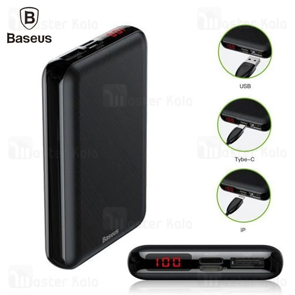پاوربانک 10000 بیسوس Baseus Mini S PD Edition PPALL-XF01 3A
