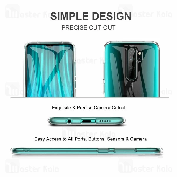 گارد ژله ای Xiaomi Redmi Note 8 Pro COCO Clear Jelly Case