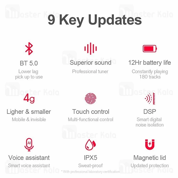 هندزفری بلوتوث دو تایی هایلو Haylou GT1