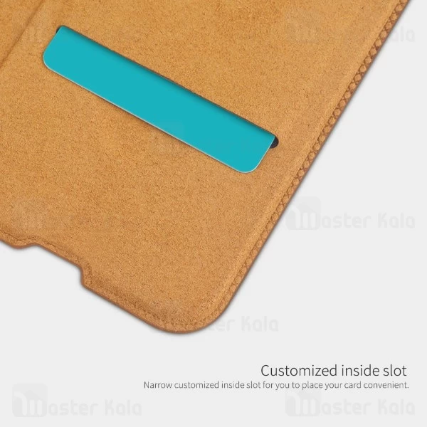 کیف چرمی نیلکین سامسونگ Samsung Galaxy A70s Nillkin Qin Leather Case