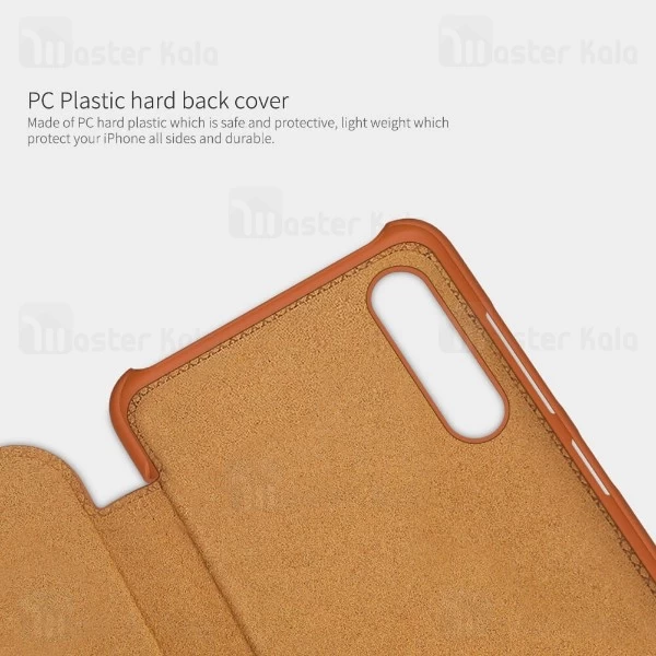 کیف چرمی نیلکین سامسونگ Samsung Galaxy A70s Nillkin Qin Leather Case